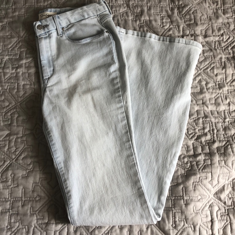 Jessica Simpson Light Wash Flare Jeans